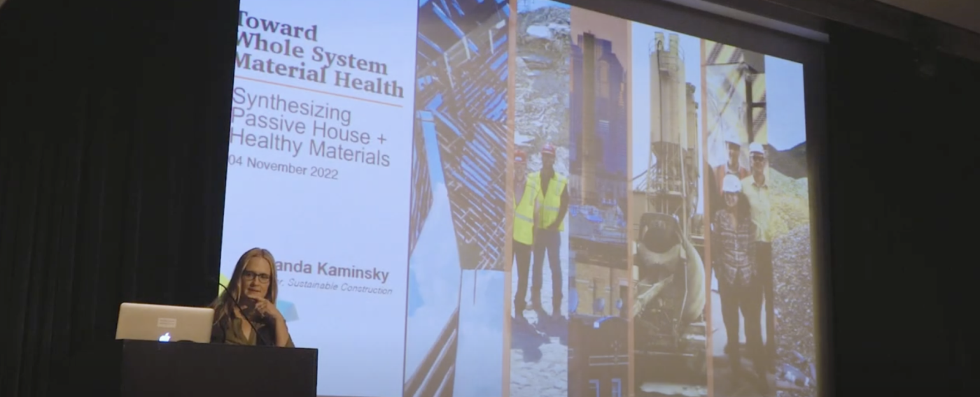 Kaminsky speaker Material Health