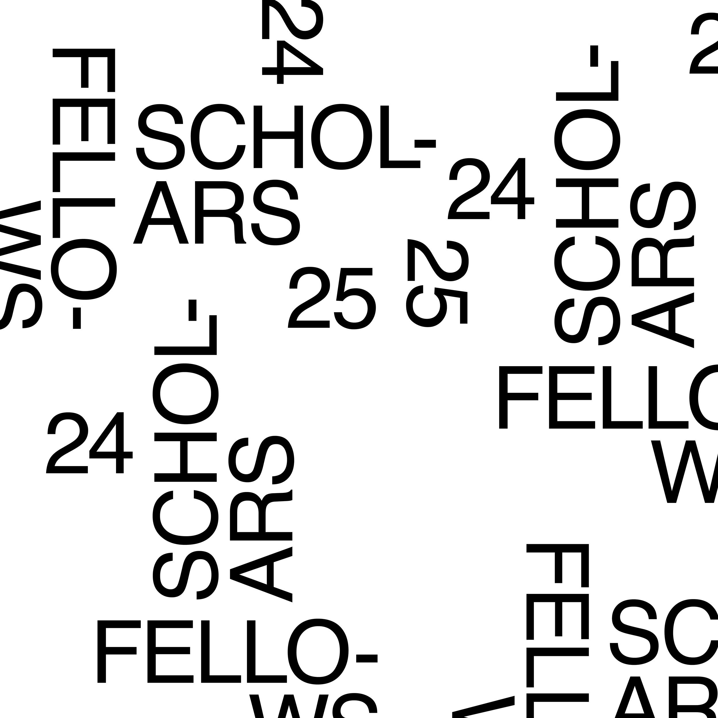 2024 Scholars and Fellows Thumbnail Graphic