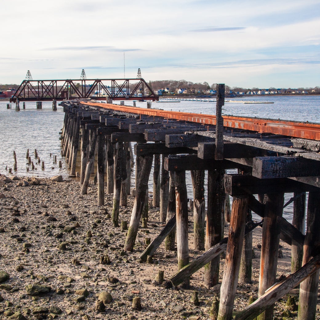 Swing Bridge in Back Cove, Portland, ME