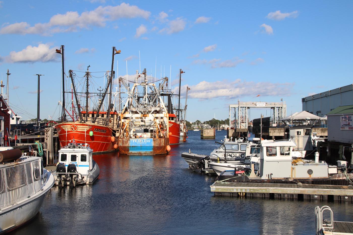 Fairhaven and New Bedford Harbor, MA