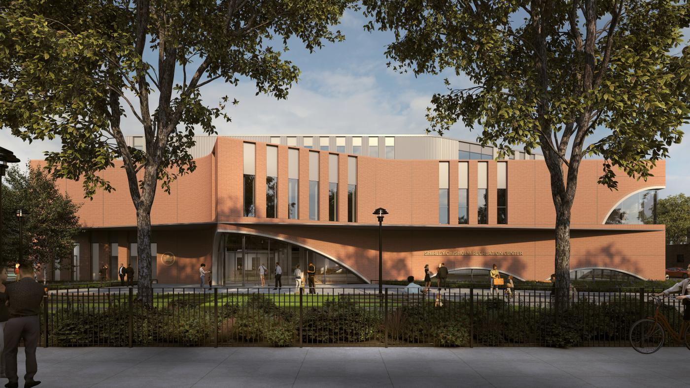 Shirley Chisholm Rec Center Rendering