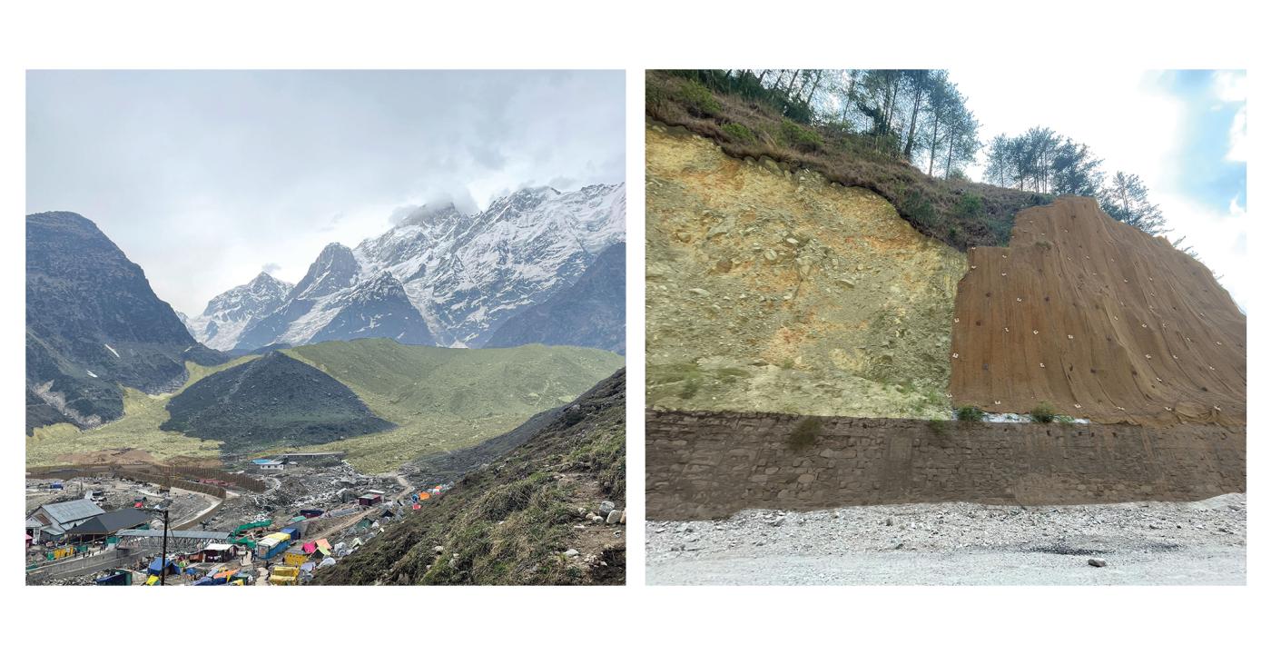 Madhura Vaze Howland Fellowship image, glacial region of the Indian Himalayas