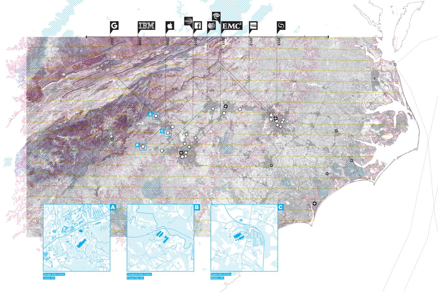 Map of Cloud Servers by MIST Lab