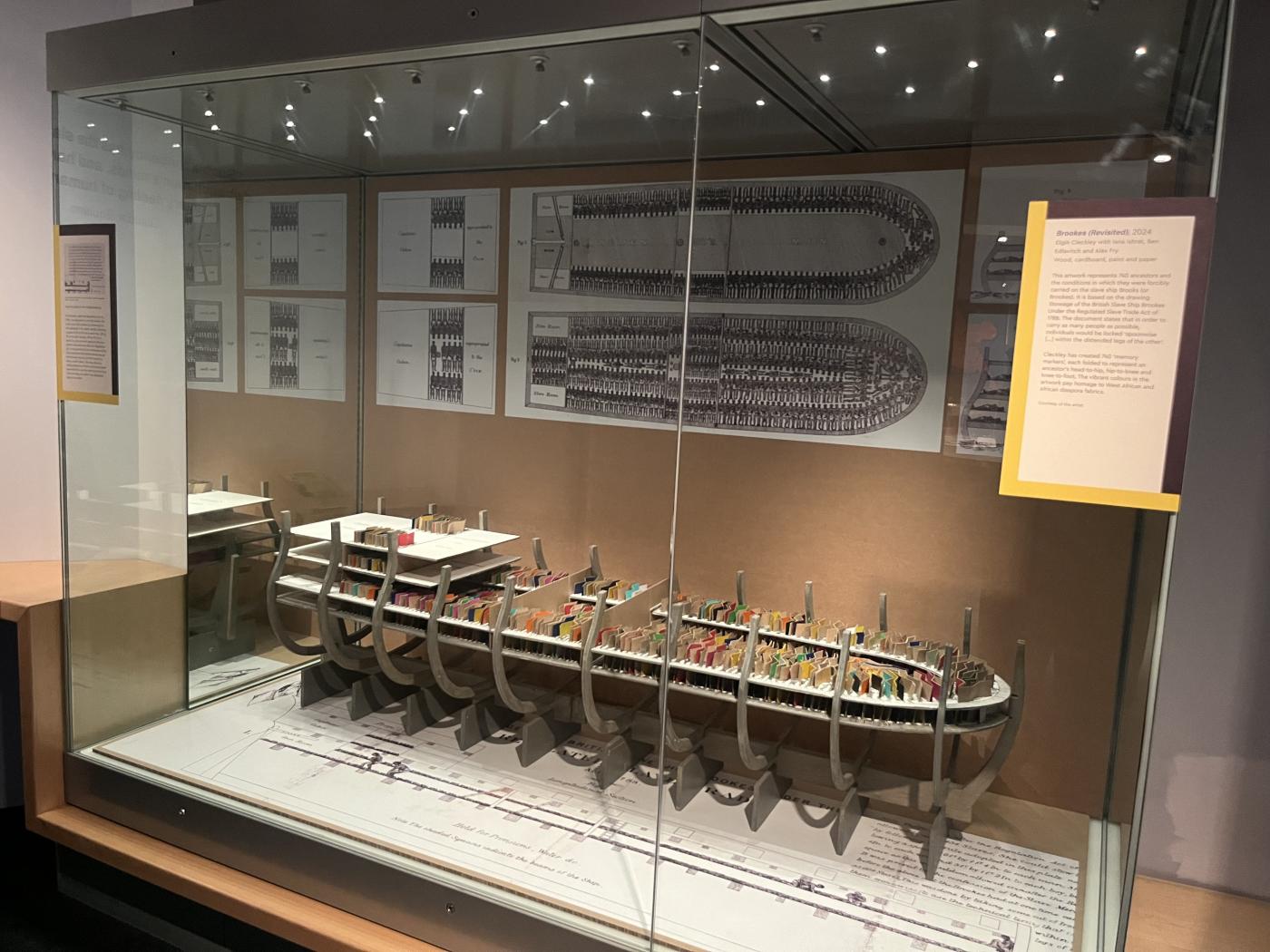 Elgin Cleckley's Brookes (Revisited) at the National Maritime Museum, London