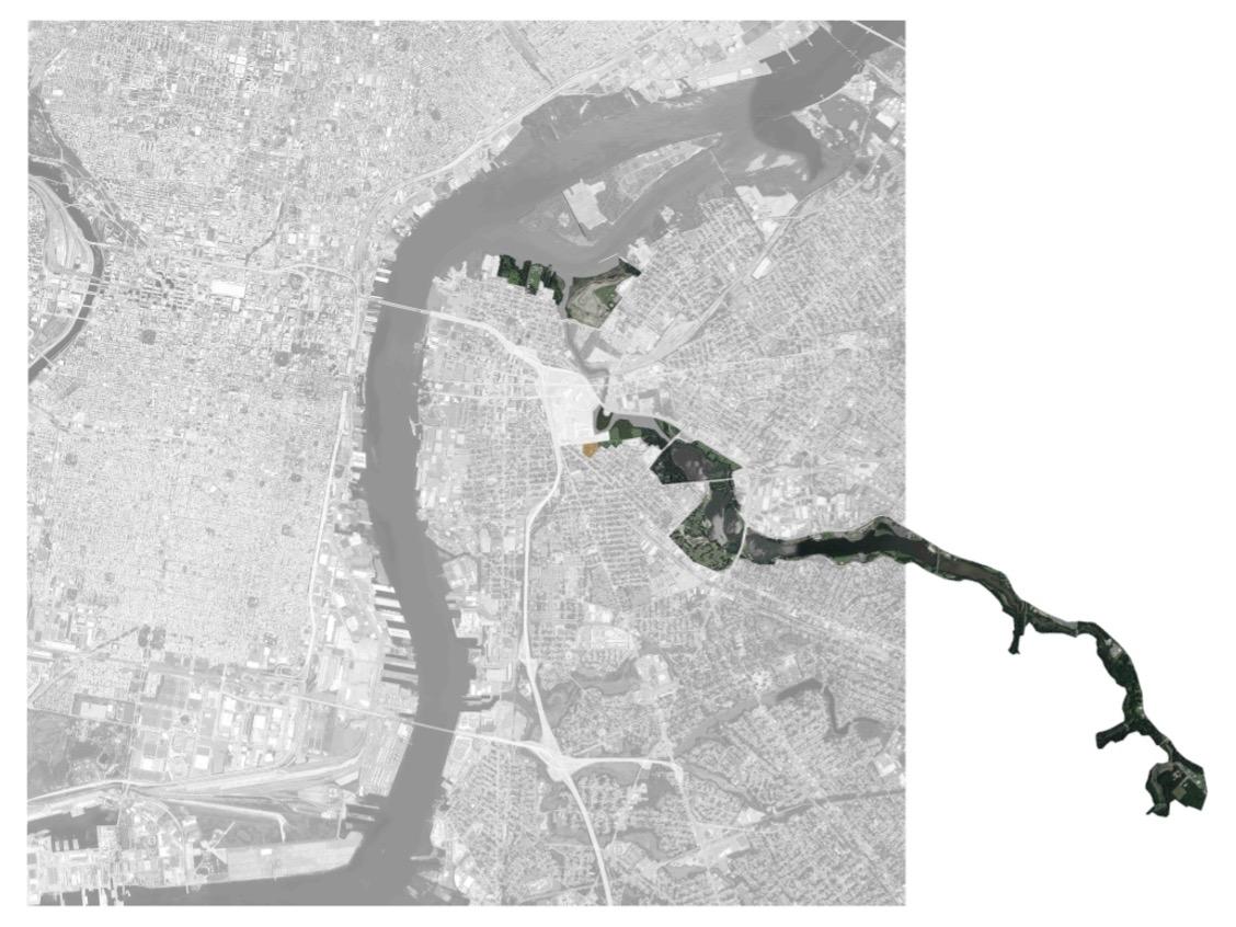 Philip Edmonston Study Architecture Showcase - 1 - site map