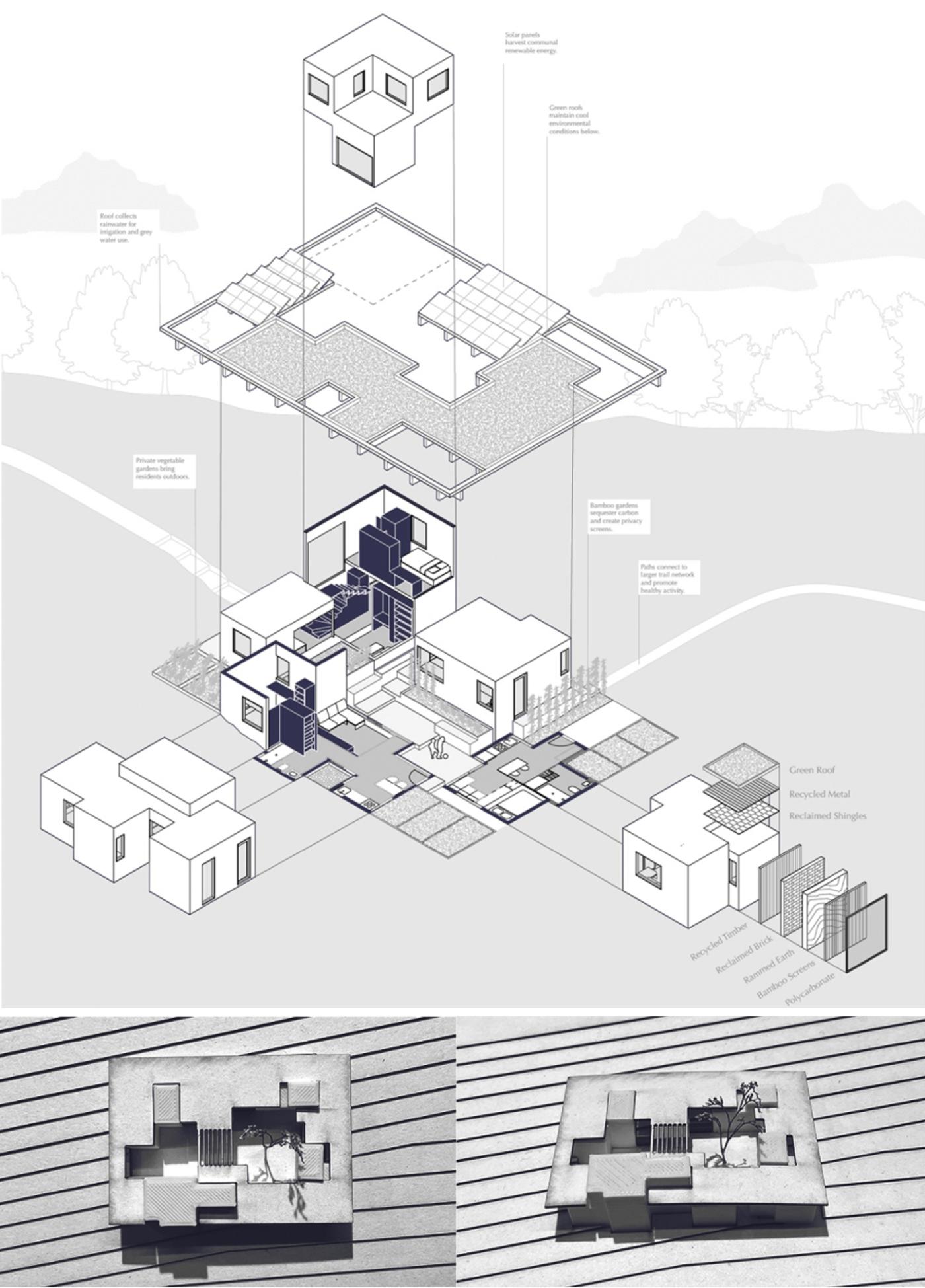 Elodie Price Thesis Image 1 - House Axon and Models