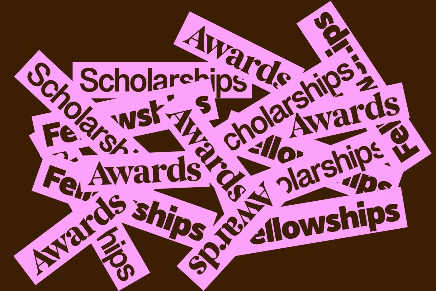 Scholarships Awards Fellowships Graphic