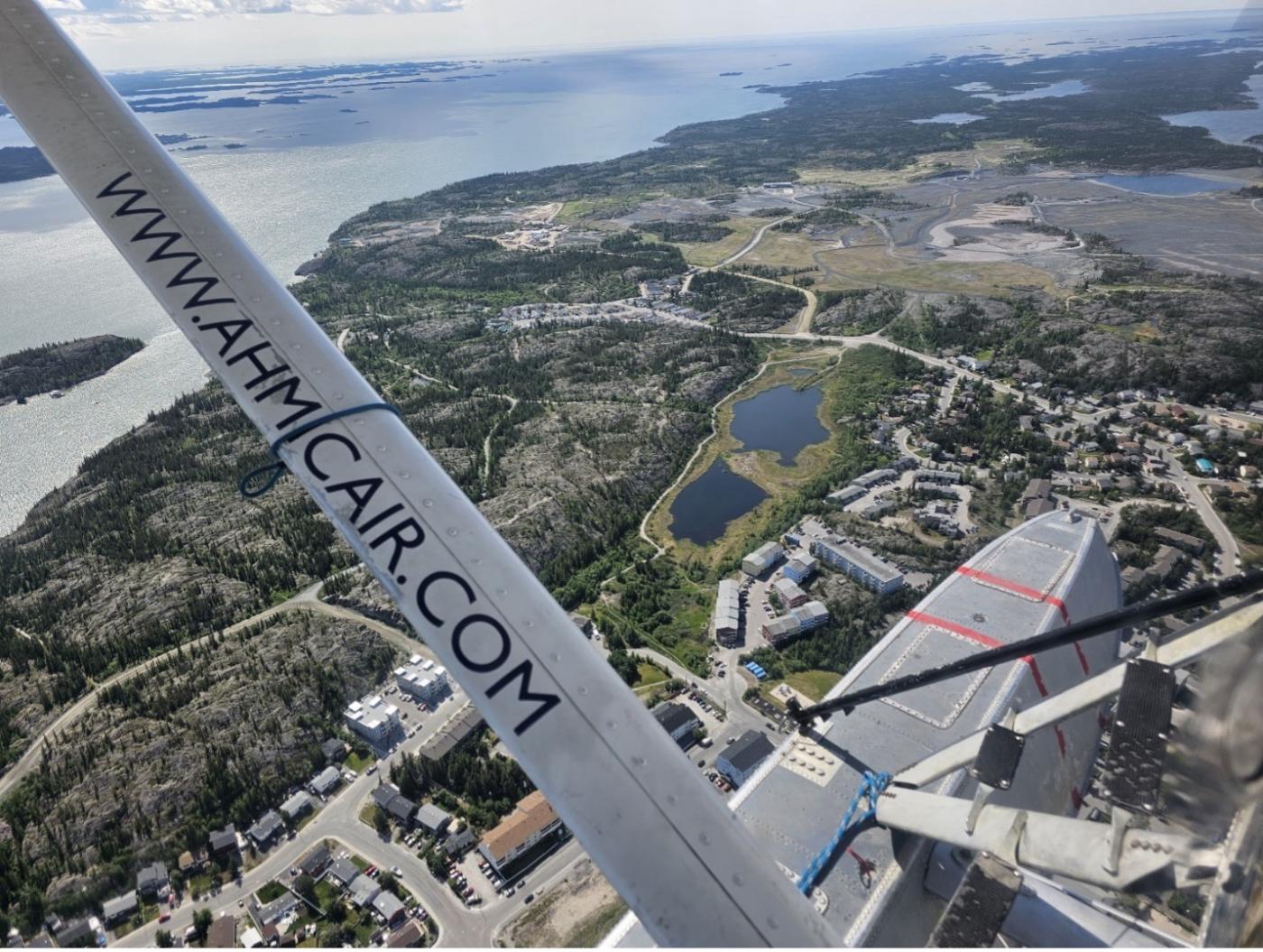 View of Yellowknife. Image: M. Jull / ADG, 2023