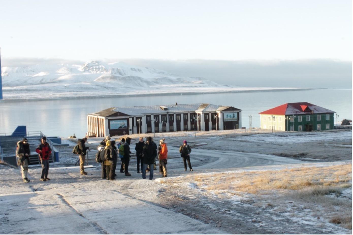 Studio in Barentsburg, a coal mining town in Svalbard. Image: M. Johnson / ADG Studio, 2015